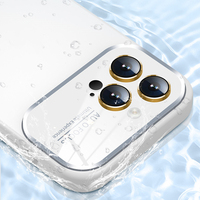 Coque de téléphone portable en silicone avec grande fenêtre, design sportif, haute qualité, couleur unie, protection de l'objectif de l'appareil photo, antichoc pour 11 12 13