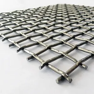 Various Types Multi-Function Stainless Steel Crimped manganese vibrating screen mesh