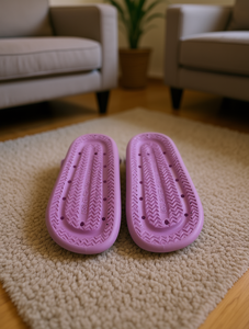 Solette Viola 26-27 175mm in PVC Perforato, Solette Sportive Comfort Prodotte in Cina Modello 308 - Product Image 2