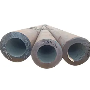 Large And Small Diameter Thick And Thin Wall Seamless Steel Pipe #20 #45 20cr 40cr Q345B Alloy Seamless Pipe Supports Cutting