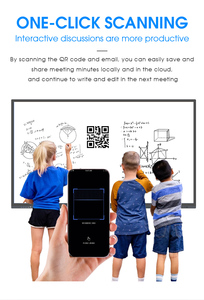 Pizarra Inteligente Android LCD de 75 Pulgadas de Fábrica OEM para Niños, Pizarra Interactiva con Pantalla LED de 86 Pulgadas - Product Image 4
