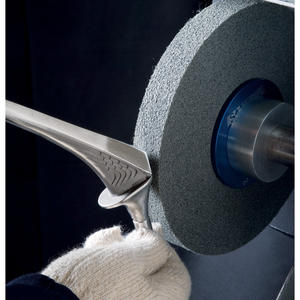 Meule abrasive non tissée en nylon de dureté moyenne d'OEM pour des broyeurs d'acier inoxydable diamètre de 150mm épaisseur de 25/50mm - Product Image 5