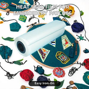 <span class=keywords><strong>Film</strong></span> adhésif <span class=keywords><strong>thermocollant</strong></span> PVA pour entoilages et doublures de broderie - Product Image 2