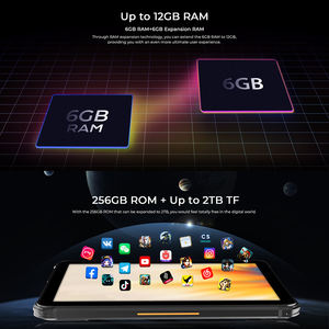 2024 mondo <span class=keywords><strong>Premeire</strong></span> HOTWAV R7 rough tablet Android 10.1 ''HD + 15600mAh 12GB(6 + 6) 256GB OTG modalità guanto carica inversa globale - Product Image 4