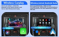 Système Android 13 pour voiture, compatible avec Audi A4 S4 RS4 S2000-2008, écran de navigation multimédia Audi, CarPlay sans fil, montage sur tableau de bord, MP3