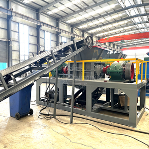 CE-zertifizierte große automatische Metall ballen pressen Kern komponente Alt metall reifen brecher Schredder Motor Motor Effiziente Reifens chredder - Product Image 1