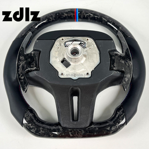 Volante Deportivo Personalizado de Cuero Liso con LED y Fibra de Carbono Forjada para <span class=keywords><strong>BMW</strong></span> G20 G30 G05 G80 2020 2021 <span class=keywords><strong>2022</strong></span> 2023 2024 con Levas de Cambio - Product Image 6