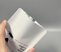 Sachets et boîtes personnalisés à fermeture éclair pour thé et café en poudre, mini-sachets en aluminium à trois soudures latérales, échantillons gratuits, vente en gros