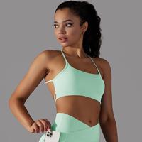 GC Soutien-gorge de sport Push-up Cross Sexy Beautiful Back Sling Yoga Bra Running Fitness Vest