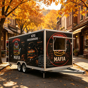 Made To Order Fried Chicken Trailer Heavy Duty Burger Food Truck DOT Mobile Restaurant - Product Image 6