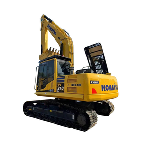 Excavadora KOMATSU PC210lc Usada Original de Calidad Confiable, 21 Toneladas, Cucharón de 1m, Componentes Principales: Motor, Caja de Cambios, Bomba, en Oferta - Product Image 1