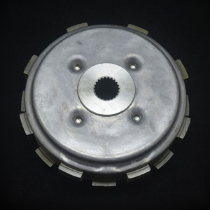Ensemble d'embrayage de moto (Argent Métallisé) pour moteur Haojue HJ150 - Pièces de rechange/amélioration de haute qualité pour la vente en gros - Product Image 2