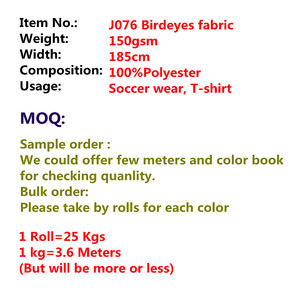 Tela de malla especial de Color sólido <span class=keywords><strong>para</strong></span> ropa deportiva, tejido de poliéster de punto Birdeyes, tela de piqué zhongda, jersey de malla de mercado - Product Image 2