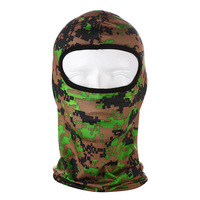 Masker Wajah penuh motif kustom murah rendah masker spandeks satu lubang helm masker Ski olahraga tahan angin masker wajah Balaclava sepeda motor