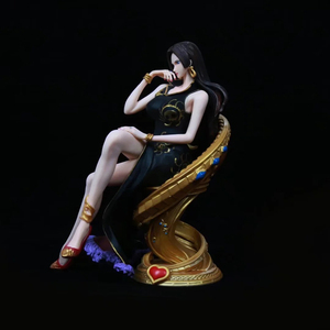 Figurine de collection en PVC de 25 cm, 2 couleurs, personnage de dessin animé <span class=keywords><strong>sexy</strong></span>, poupée en position assise, figurines d'anime <span class=keywords><strong>Boa</strong></span> Hancock <span class=keywords><strong>One</strong></span> <span class=keywords><strong>Piece</strong></span> - Product Image 6