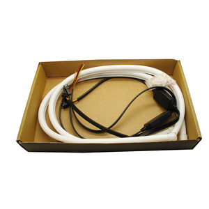 ADT 30cm 45cm 60cm Luz LED flexible de doble color (blanco y ámbar) secuencial para coche, tira de luz DRL flexible de doble color con efecto de flujo para intermitente - Product Image 3