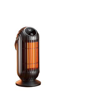 Calentador de Escritorio PTC de 800W para Oficina en Casa, Moderno y Compacto, con Protección contra Sobrecalentamiento, Ahorro de Energía, <span class=keywords><strong>Bajo</strong></span> <span class=keywords><strong>Consumo</strong></span>, Calentamiento Rápido - Product Image 2