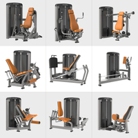 Equipo Profesional de Fuerza con Carga de Placas Estilo Hammer Strength, Paquete de Máquinas Comerciales para Gimnasios