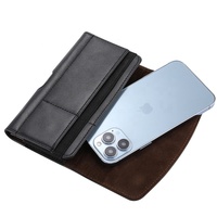 Bas quantité minimale de commande universel Horizontal Nylon étui pour téléphone portable taille sac pochette pour iphone Samsung Huawei OPPO