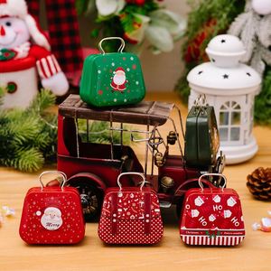 Productos de Decoración Nuevos 2026, Regalo para Niños, Mini Caja de Hierro, Bolsa Pequeña para Guardar Dulces Navideños - Product Image 3
