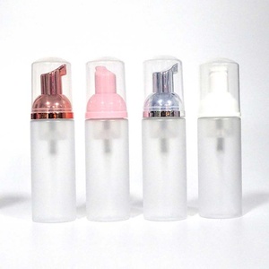 Foaming <b>Bottle</b> White Pump Sprayer 100ml 150ml Cleansing Foam <b>Empty</b> Liquid Soap Dispenser Skin Care Packaging Custom Logo - Product Image 5