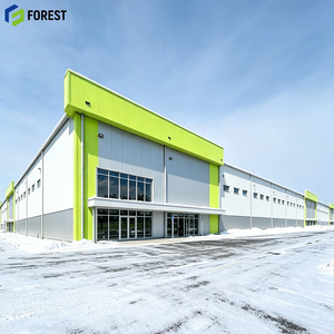 Parque Logístico de Estructura de Acero, Instalación de Almacenamiento, Proveedor de Soluciones de Alta Resistencia, Almacén Robusto de Gran Envergadura Galvanizado - Product Image 1