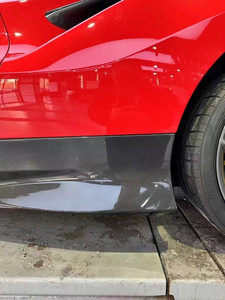 Nouveau kit carrosserie latérale auto-adhésif en fibre de carbone sèche style OEM pour F8 - Product Image 5