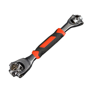 Llave de vaso de acero multifuncional de 360 grados, sistema de medición métrica de grado DIY, OEM para herramientas de llave de Reparación Automotriz para el hogar - Product Image 1