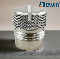 Tapón Ciego de Acero Inoxidable AISI304 DEYI PG13.5, Tapa de Sellado Universal para Recipientes de Fermentación, para Biorreactores y Fermentación en Laboratorio