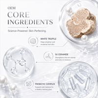 Crème Gel Hydratante OEM Truffle Biome Pearl 30g à la Truffe Blanche 5X Céramide Probiotique Soin Hydratant pour Peaux Sensibles