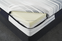 Matelas hybride OEM sur mesure en mousse hypoallergénique, compressé sous vide et emballé en boîte, avec ressorts ensachés