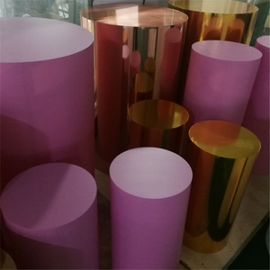 สแควร์งานแต่งงานพรรคเหตุการณ์ชั้นอะคริลิแสดงกระบอกแท่นอะคริลิผู้ถือ Cube ยืนแสดงตู้โชว์ - Product Image 4