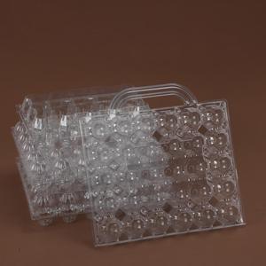 Plateau à œufs en plastique PET de qualité alimentaire SENC, 10 trous, antichoc, empilable, pour stockage et présentation en vente au détail, emballage blister - Product Image 5