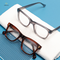Lunettes anti-lumière bleue OMELLE, monture complète, unisexe, adulte, monture en acétate durable, motif floral, ajustement confortable, lunettes rapides