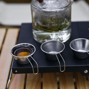 Mini Taza de Acero Inoxidable 304 para Exteriores, 50 ml, con Asa, Portátil, para Camping - Product Image 5