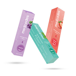 Spray Bucal Refrescante 10ml, Portátil, con Sabor a Frutas: Menta, Uva, Naranja, Fresa, Melocotón - Product Image 4