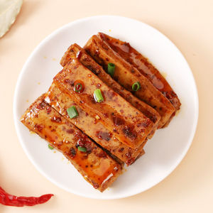 Chongqing especialidad setas secas y <span class=keywords><strong>tofu</strong></span> mano Halal vegetariano molido <span class=keywords><strong>tofu</strong></span> seco aperitivos picantes aperitivos al por mayor - Product Image 5