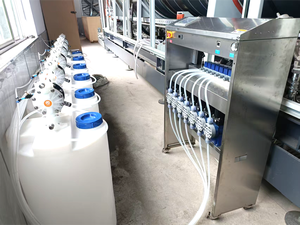 Lango Commercial Diaphragm Pump System PLC Control High High Accuracy Dosing Unit for <b>Detergent</b> Softener <b>Laundry</b> Plant - Product Image 2