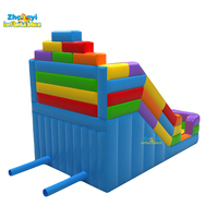 Toboggan gonflable de haute qualité, toboggan gonflable commercial, toboggan gonflable sec d'extérieur, toboggan gonflable rose pour enfants