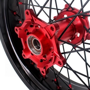 Juego de Ruedas de 17 Pulgadas para Motocross <span class=keywords><strong>Supermotard</strong></span>, Personalizadas, de Aleación de Aluminio, para <span class=keywords><strong>KTM</strong></span> SXF <span class=keywords><strong>EXC</strong></span> XCW XC-F - Product Image 4