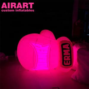 Guantes inflables para publicidad <span class=keywords><strong>de</strong></span> <span class=keywords><strong>club</strong></span> <span class=keywords><strong>de</strong></span> boxeo, guantes inflables <span class=keywords><strong>de</strong></span> PVC personalizados - Product Image 1