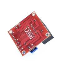 Modul Papan Penggerak Motor L298N untuk Motor Stepper DC, Aksesori Robot Kendaraan Cerdas