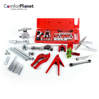 Kit d'outils d'évasement de climatisation à Air, ensemble d'outils d'évasement portables HVAC AC outil d'évasement pour tuyaux en cuivre