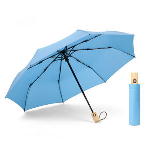 <span class=keywords><strong>ร่ม</strong></span>พับสีพื้นสำหรับทั้งชายและหญิง รับสกรีนโลโก้ ใช้ได้ทั้งวันแดดและวันฝน ลายป่า ด้าม<span class=keywords><strong>ไม้</strong></span> อัตโนมัติเต็มรูปแบบ - Product Image 6