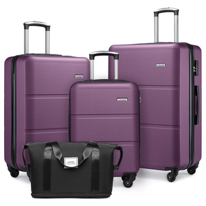 Set di Valigie Rigide Eleganti da Viaggio Personalizzate Resistenti all'Acqua ad Alta Capacità per Vacanze - Product Image 4