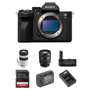 Nueva Cámara sin Espejo A7R V Más Vendida con Lentes de 20-70 mm F/4 y 70-200 mm F/4 II y Kit de Rendimiento, Diseño sin Espejo Compacto - Product Image 6