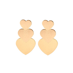 Pendientes Largos Elegantes Clásicos Unisex de Oro de Corea Dongdaemun, Diseño Único INS, Ligeros, de Lujo, Chapados en Oro de 24K, Regalo - Product Image 5