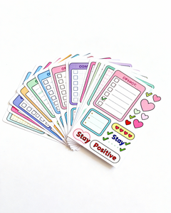 Neuerscheinung Maßgeschneiderte 50 Blatt Mode-Notizblöcke Bürobedarf Wohnaccessoires To-Do-Liste Notizblock 4x6 Zoll Haftnotizen - Product Image 3