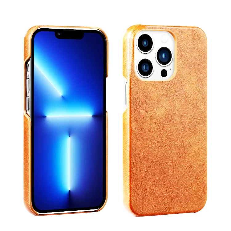 Hochwertige Accept Custom Pu Leder Dermis optionale Materials chutz hülle für Iphone Series Phone Case Leder holster