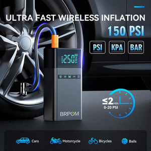 Цифровой портативный автомобильный соединительный кабель с зарядным устройством, компрессор воздушного насоса 4500A, производитель OEM, оптовая продажа - Product Image 5